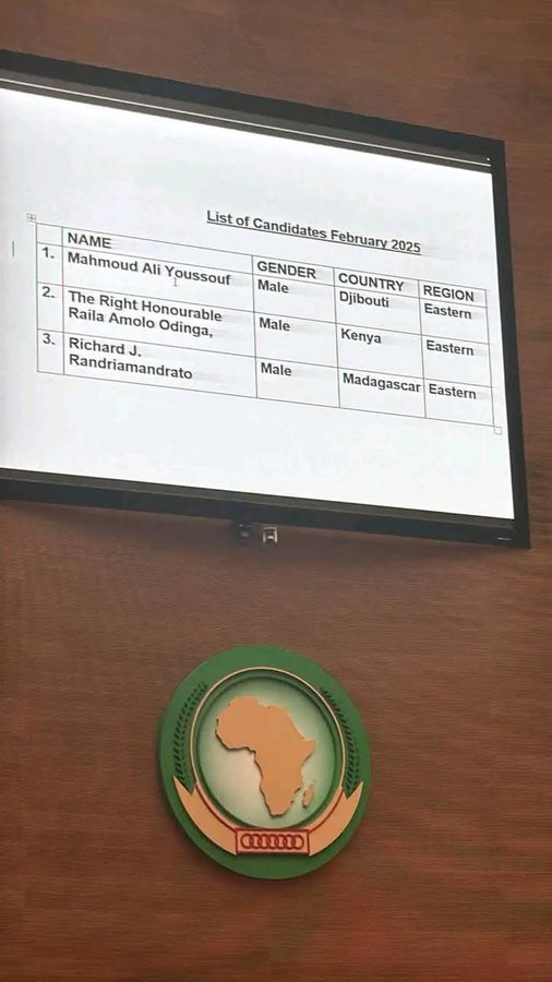 African Union Elections 2025