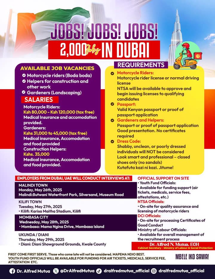 Jobs in Dubai